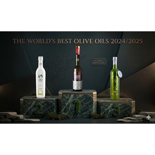 Overige merken Top 3 van World Best Olive Oils 2024/2025 Overige merken Top 3 van World Best Olive Oils 2024/2025