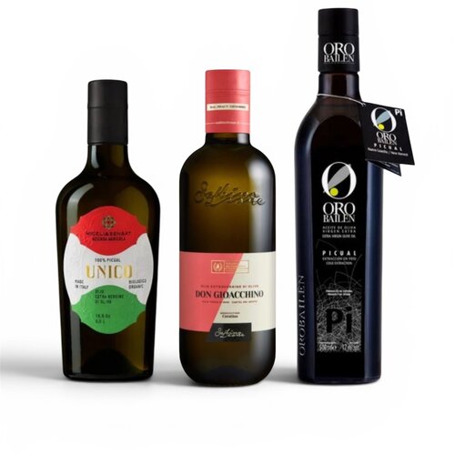 Huiles d'olive vierge extra primées des meilleurs producteurs du monde