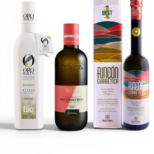 Gecertificeerde biologische extra vierge olijfolie van bekroonde producenten