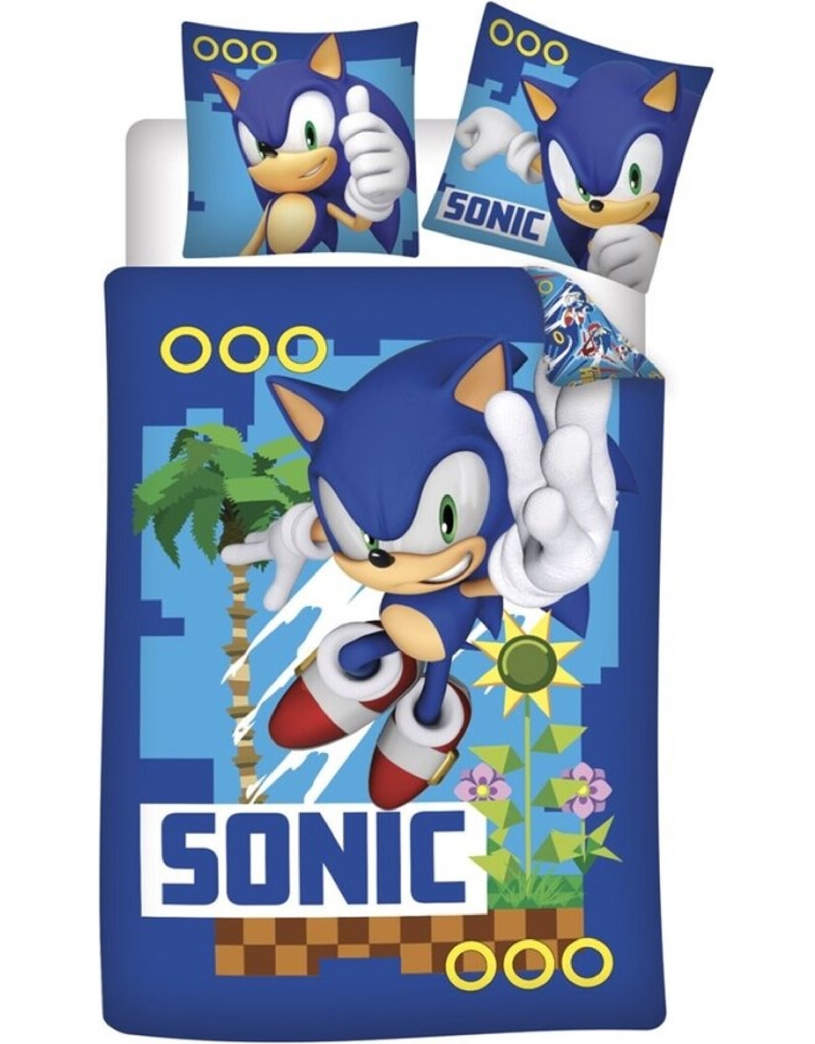 Sonic Dekbedovertrek Sonic The Hedgehog