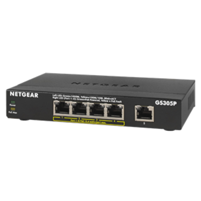Netgear GS305P 5PT POE Gigabit Unmanaged Switch