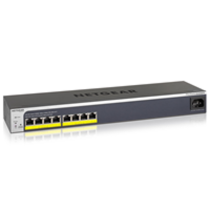 Netgear GS408EPP MANAGED L3 SWITCH 8x Gigabit PoE, easymount