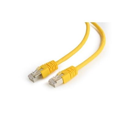 Gembird PP6 0.25m netwerkkabel geel FTP CAT6