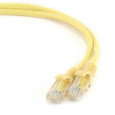 Gembird PP12 2m netwerkkabel geel UTP CAT5e