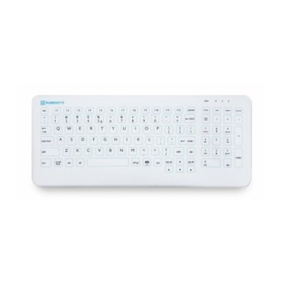 Purekeys Medical Keyboard 103/104 keys IP 66, USB US INT