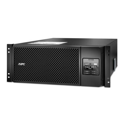 APC Smart-UPS On-Line 6000VA noodstroomvoeding 6x C13, 4x C19, hardwire 1 fase uitgang, rackmountable, Embedded NMC, 6 jaar garantie