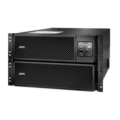 APC Smart-UPS On-Line 8000VA noodstroomvoeding 6x C13, 4x C19, hardwire 1 fase uitgang, rackmountable, Embedded NMC