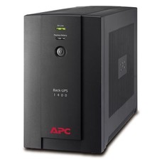 APC Back-UPS 1400VA noodstroomvoeding 4x stopcontact, USB