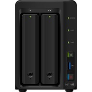 Synology DiskStation DS718+ data-opslag-server J3455 Ethernet LAN Desktop Zwart NAS