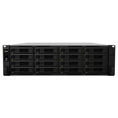 Synology RackStation RS2818RP+ data-opslag-server C3538 Ethernet LAN Rack (3U) Zwart NAS