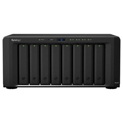 Synology DiskStation DS1817 data-opslag-server Alpine AL-314 Ethernet LAN Desktop Zwart NAS