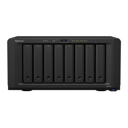 Synology DiskStation DS1819+ data-opslag-server C3538 Ethernet LAN Tower Zwart NAS