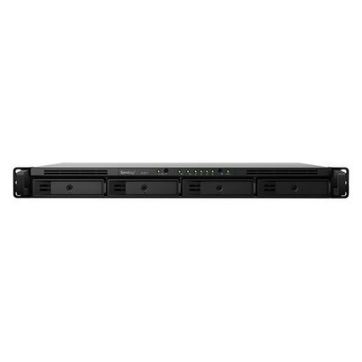 Synology RackStation RS819 data-opslag-server RTD1296 Ethernet LAN Rack (1U) Zwart, Grijs NAS