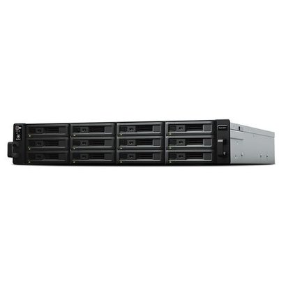 Synology RackStation RS2418RP+ data-opslag-server C3538 Ethernet LAN Rack (2U) Zwart, Grijs NAS