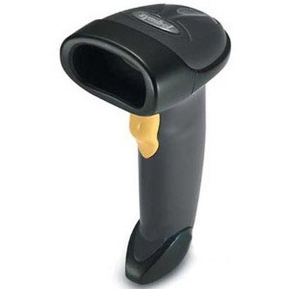 Zebra  LS2208 Bar Code Scanner, 7 ft Black 1D Laser Zwart