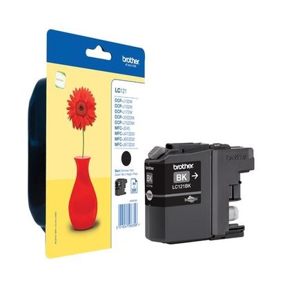 Brother LC-121BK Inktcartridge Zwart