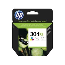 HP 304XL Tri-color Original Origineel Cyaan, Magenta, Geel