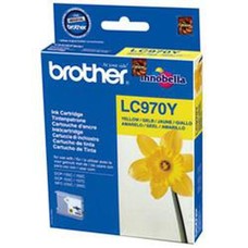 Brother LC-970YBP inktcartridge Origineel Geel 1 stuk(s)