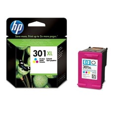 HP 301XL Tri-color Ink Cartridge Origineel Cyaan, magenta, Geel