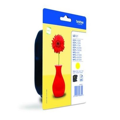 Brother LC-121Y Origineel Geel 1 stuk(s)