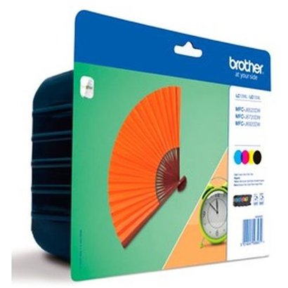 Brother LC-129XLVALBP inktcartridge Origineel Zwart, Blauw, Rood, Geel Multipack 1 stuk(s)