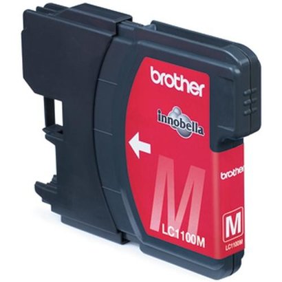 Brother LC-1100M Blister Pack Origineel Magenta