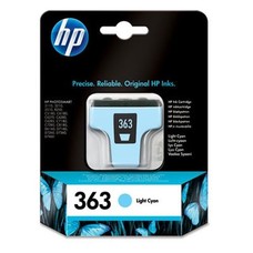 HP 363 Light Cyan Ink Cartridge Origineel Lichtyaan 1 stuk(s)