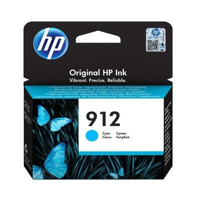 HP 912 Origineel Cyaan 1 stuk(s)