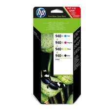 HP 940XL Origineel Zwart, Cyaan, Magenta, Geel Multipack 4 stuk(s)