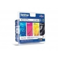 Brother LC-1100HYVALBP inktcartridge Origineel Zwart, Cyaan, Magenta, Geel 4 stuk(s)