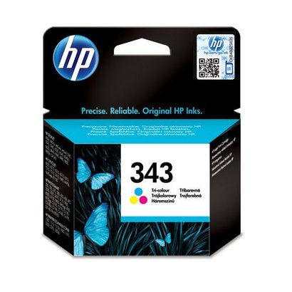 HP 343 Origineel Cyaan, Magenta, Geel 1 stuk(s)