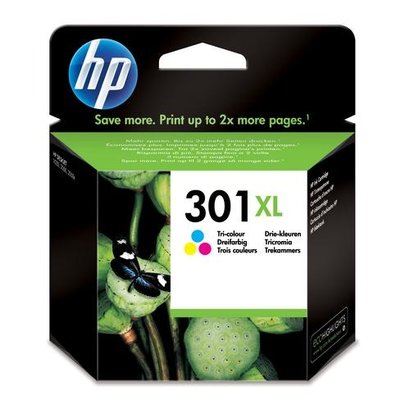 HP 301XL Origineel Cyaan, Magenta, Geel 1 stuk(s)