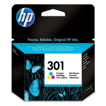 HP 301 Origineel Cyaan, Magenta, Geel 1 stuk(s)