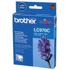 Brother LC-970CBP inktcartridge Origineel Cyaan 1 stuk(s)