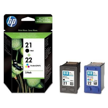HP SD367AE Origineel Zwart, Cyaan, Magenta, Geel 2 stuk(s)
