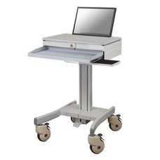 Newstar Mobile Laptop Cart incl. keyboard & mouse support Creme 10-22i