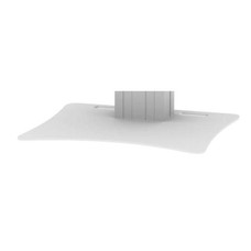 Newstar Fixed Floor Plate for PLASMA-M2500 & PLASMA-W2500-series Silver
