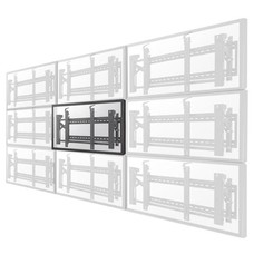 Newstar Flatscreen Wall Mount for videowalls (stretchable) screen 1 Black 32-75i