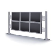 Newstar toolbar voor 6 schermen (70cm hoog. 130cm breed)