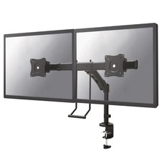 Newstar Flat Screen Desk Mount (clamp/grommet) - Crossbar + handle