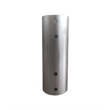 Newstar Koppelstuk voor flatscreen plafondsteunverlengbuizen - Zilver -