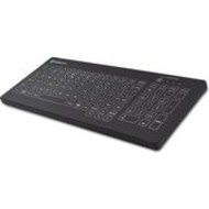 Purekeys Black Medical Keyboard 105 keys IP66, full size, wireless