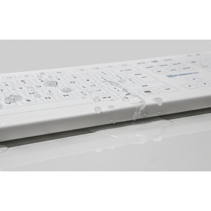 Purekeys Medical Keyboard 104 keys IP66, compact size, wireless