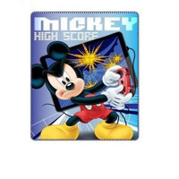 Mickey Mouse Fleece Deken - High Score
