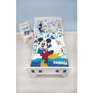 Mickey Mouse Mickey Mouse Peuter Dekbedovertrek 120 x 150 cm