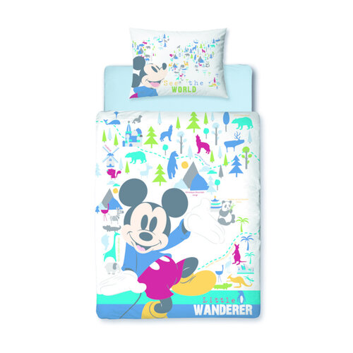 Mickey Mouse Mickey Mouse Peuter Dekbedovertrek 120 x 150 cm