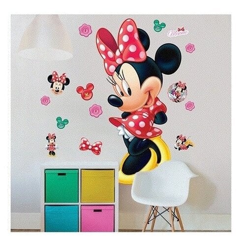 Minnie Mouse Minnie Mouse XXL Muursticker - Walltastic