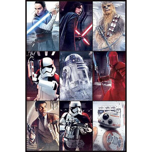 Star Wars Star Wars The Last Jedi Characters - Maxi Poster
