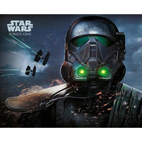 Star Wars Rogue One Death Trooper Glow - Mini Poster