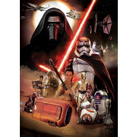 Star Wars VII Characters Montage - XL Poster